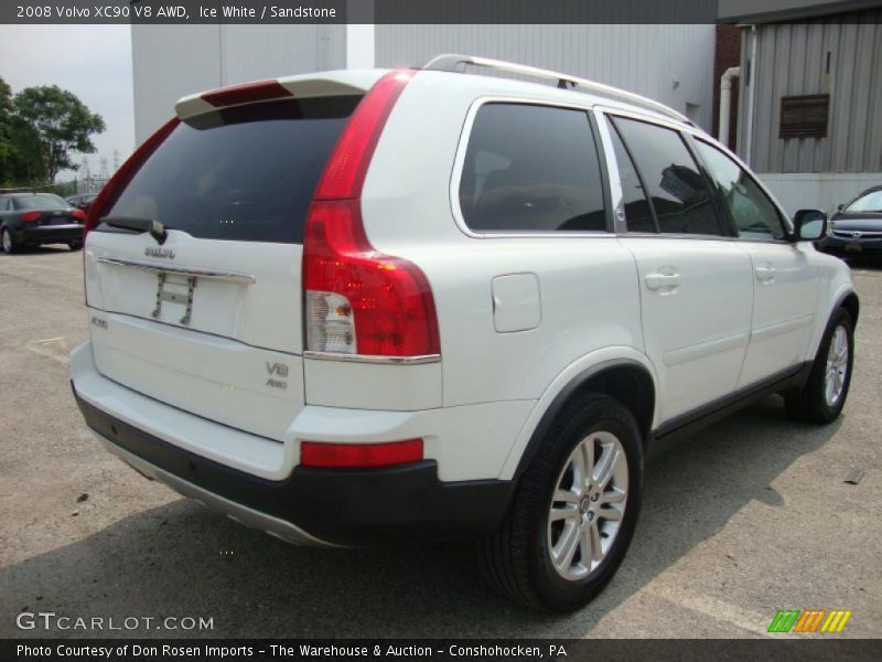 Ice White / Sandstone 2008 Volvo XC90 V8 AWD
