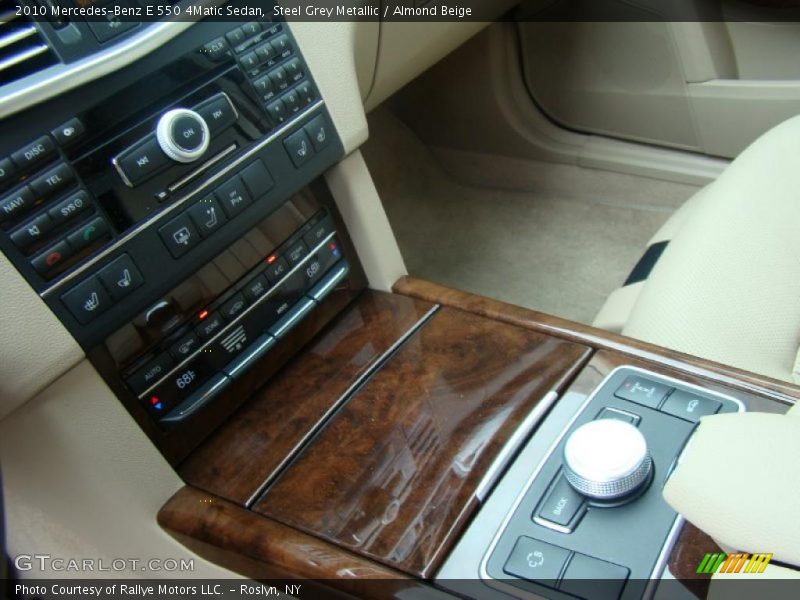 Steel Grey Metallic / Almond Beige 2010 Mercedes-Benz E 550 4Matic Sedan