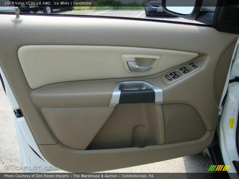 Ice White / Sandstone 2008 Volvo XC90 V8 AWD