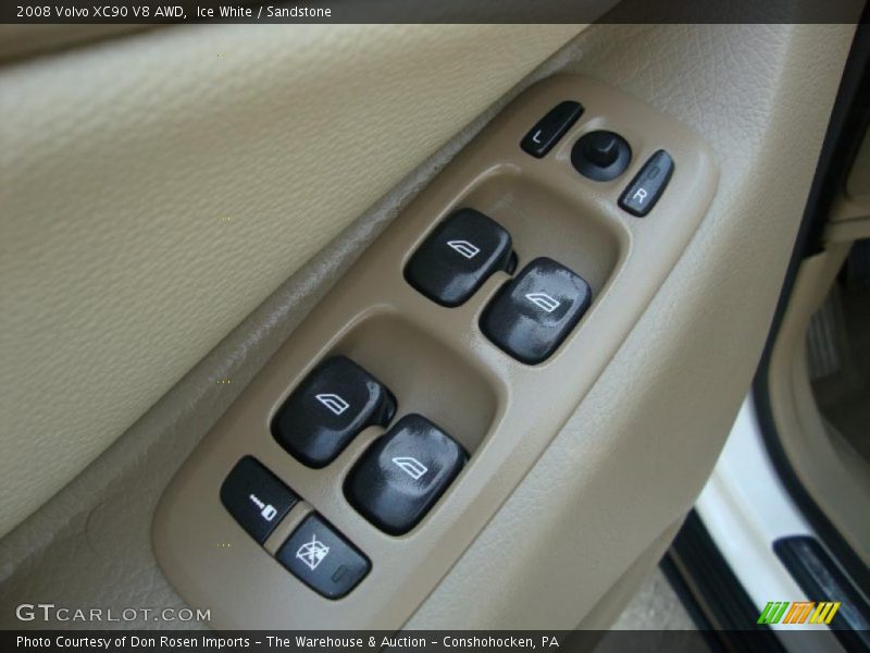 Ice White / Sandstone 2008 Volvo XC90 V8 AWD