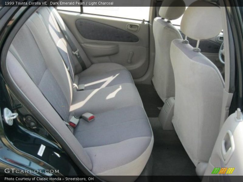Dark Emerald Pearl / Light Charcoal 1999 Toyota Corolla VE