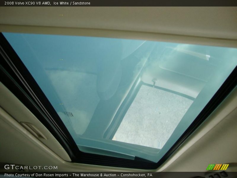 Ice White / Sandstone 2008 Volvo XC90 V8 AWD