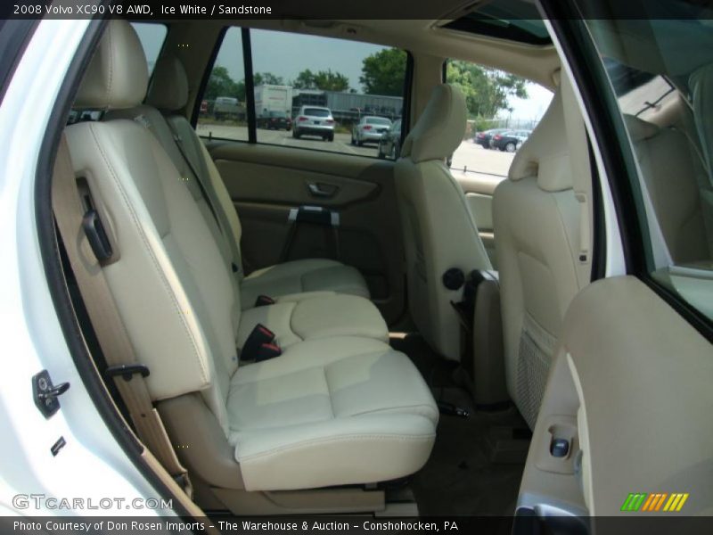 Ice White / Sandstone 2008 Volvo XC90 V8 AWD