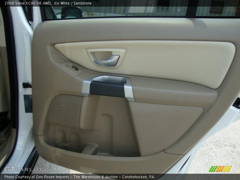 Ice White / Sandstone 2008 Volvo XC90 V8 AWD