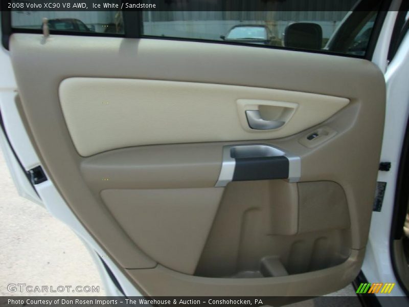 Ice White / Sandstone 2008 Volvo XC90 V8 AWD