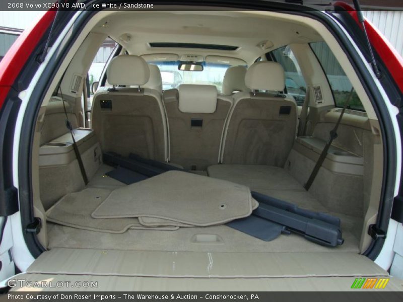 Ice White / Sandstone 2008 Volvo XC90 V8 AWD