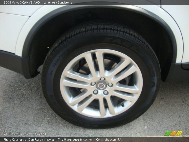 Ice White / Sandstone 2008 Volvo XC90 V8 AWD