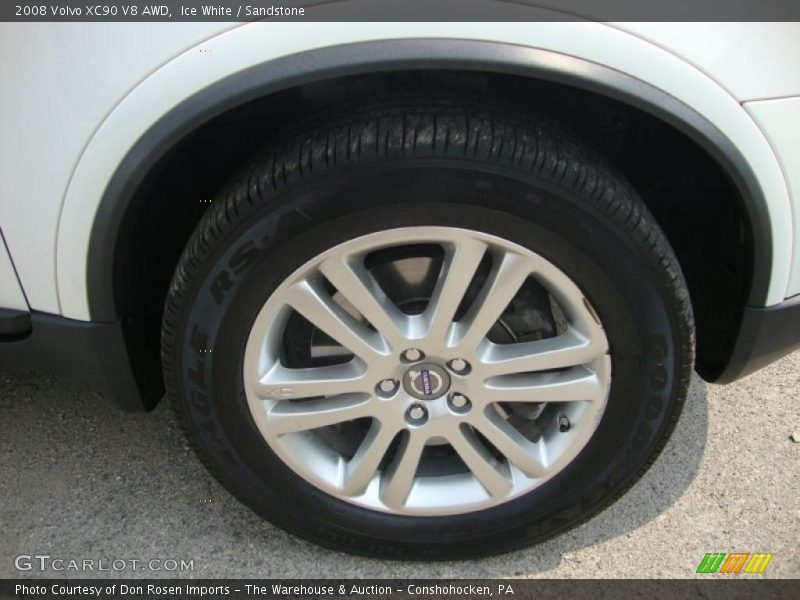 Ice White / Sandstone 2008 Volvo XC90 V8 AWD
