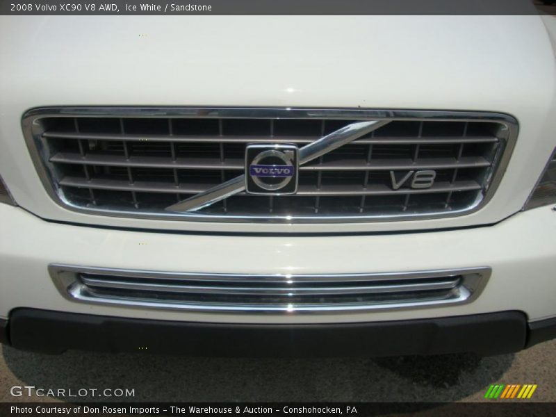 Ice White / Sandstone 2008 Volvo XC90 V8 AWD
