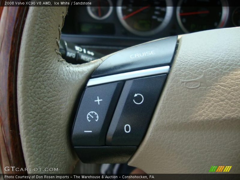 Ice White / Sandstone 2008 Volvo XC90 V8 AWD