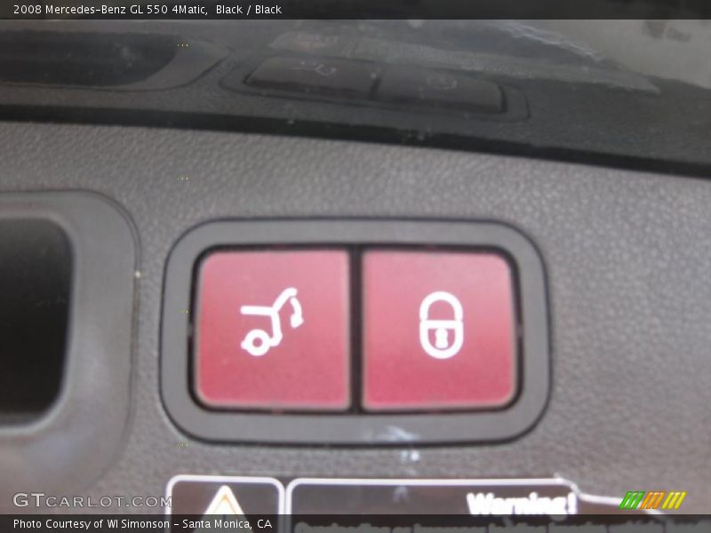 Black / Black 2008 Mercedes-Benz GL 550 4Matic