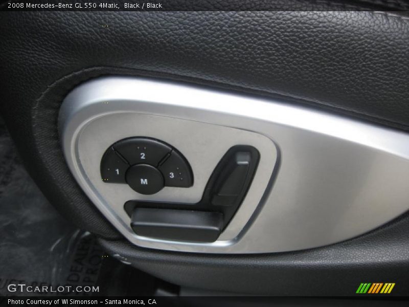 Black / Black 2008 Mercedes-Benz GL 550 4Matic