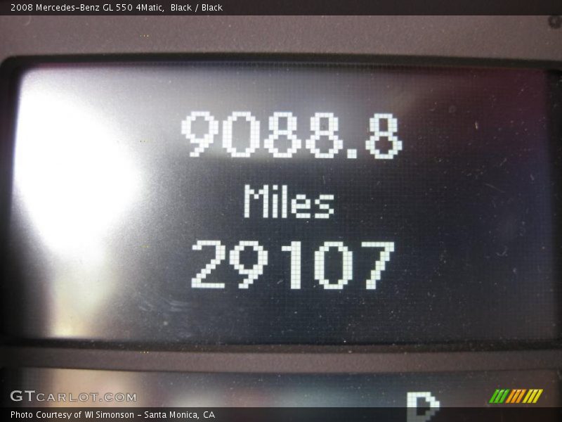 Black / Black 2008 Mercedes-Benz GL 550 4Matic
