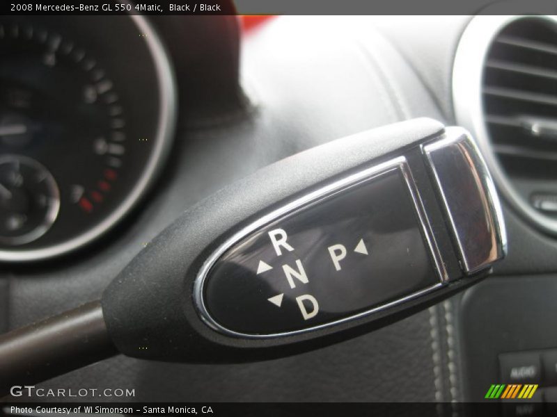 Black / Black 2008 Mercedes-Benz GL 550 4Matic