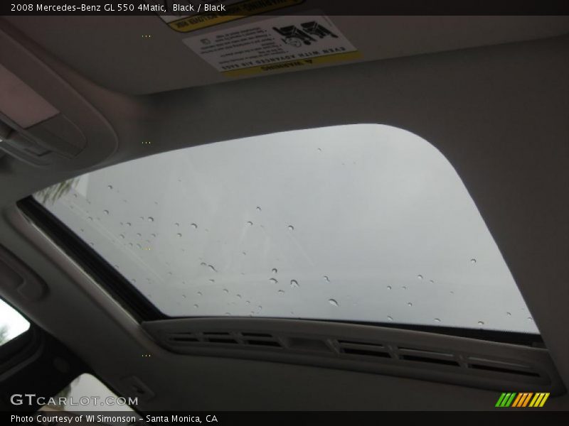 Black / Black 2008 Mercedes-Benz GL 550 4Matic