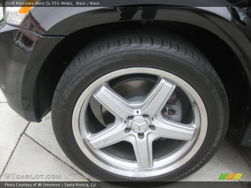 Black / Black 2008 Mercedes-Benz GL 550 4Matic