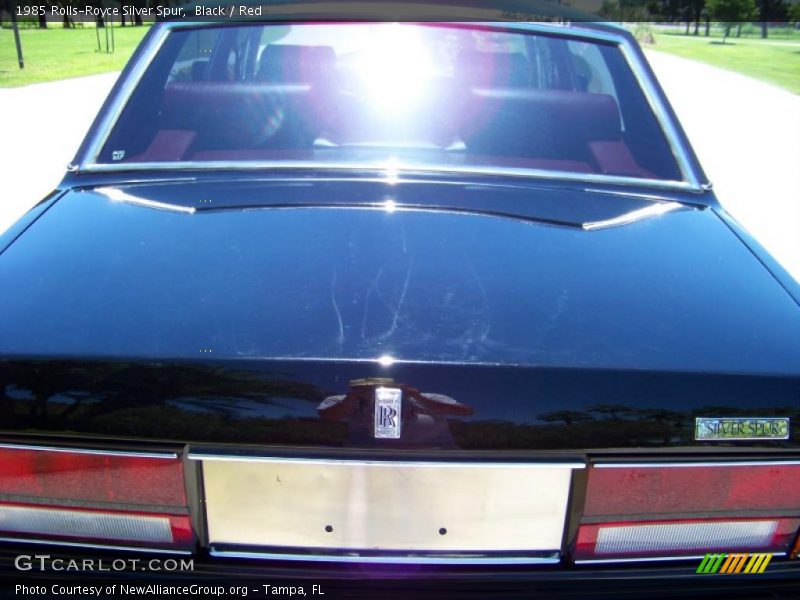 Black / Red 1985 Rolls-Royce Silver Spur