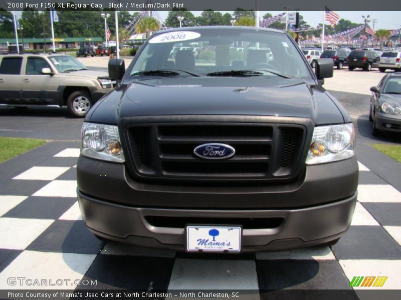 Black / Medium/Dark Flint 2008 Ford F150 XL Regular Cab