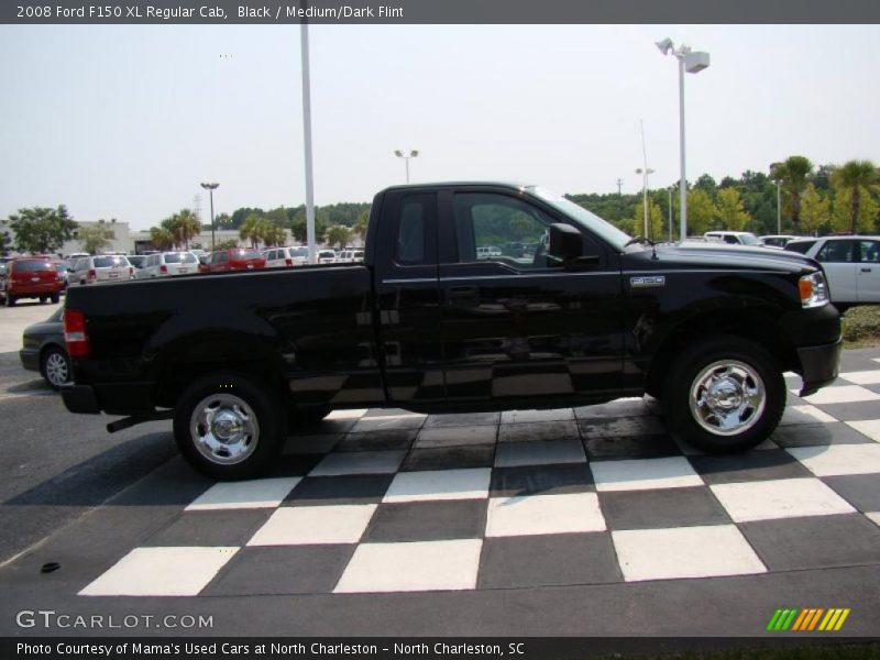 Black / Medium/Dark Flint 2008 Ford F150 XL Regular Cab