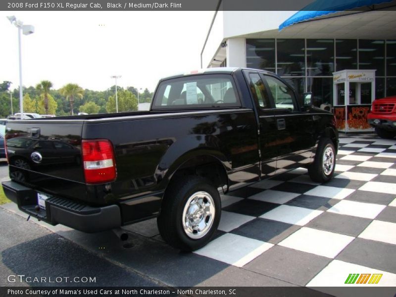 Black / Medium/Dark Flint 2008 Ford F150 XL Regular Cab