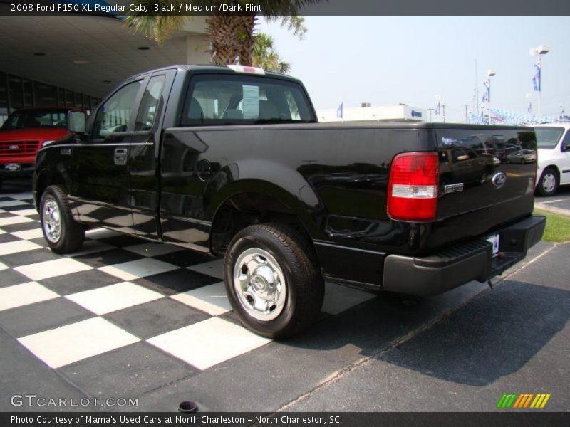 Black / Medium/Dark Flint 2008 Ford F150 XL Regular Cab