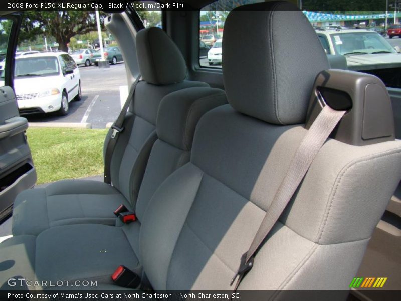 Black / Medium/Dark Flint 2008 Ford F150 XL Regular Cab