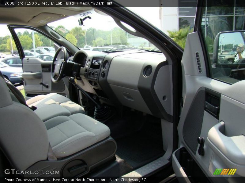 Black / Medium/Dark Flint 2008 Ford F150 XL Regular Cab