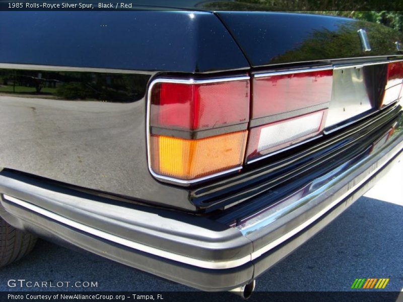 Black / Red 1985 Rolls-Royce Silver Spur
