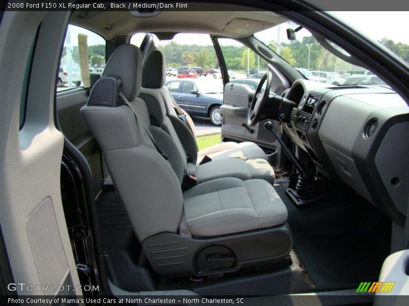 Black / Medium/Dark Flint 2008 Ford F150 XL Regular Cab