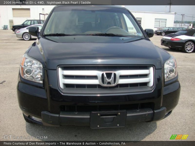 Nighthawk Black Pearl / Saddle 2006 Honda Pilot EX-L 4WD