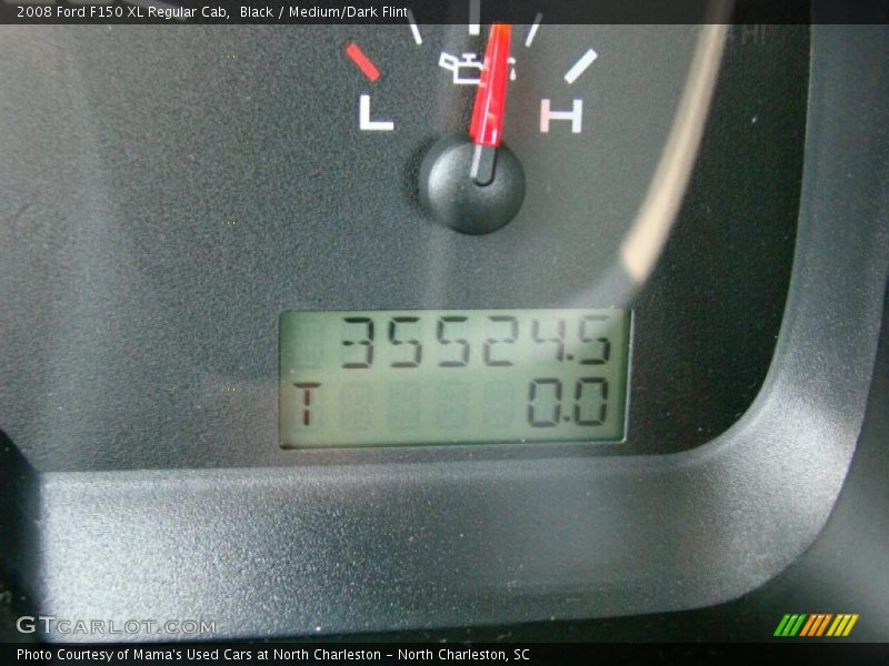 Black / Medium/Dark Flint 2008 Ford F150 XL Regular Cab