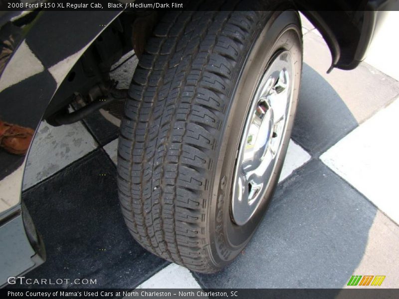 Black / Medium/Dark Flint 2008 Ford F150 XL Regular Cab