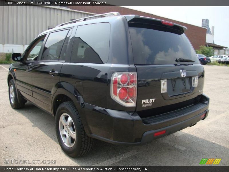 Nighthawk Black Pearl / Saddle 2006 Honda Pilot EX-L 4WD