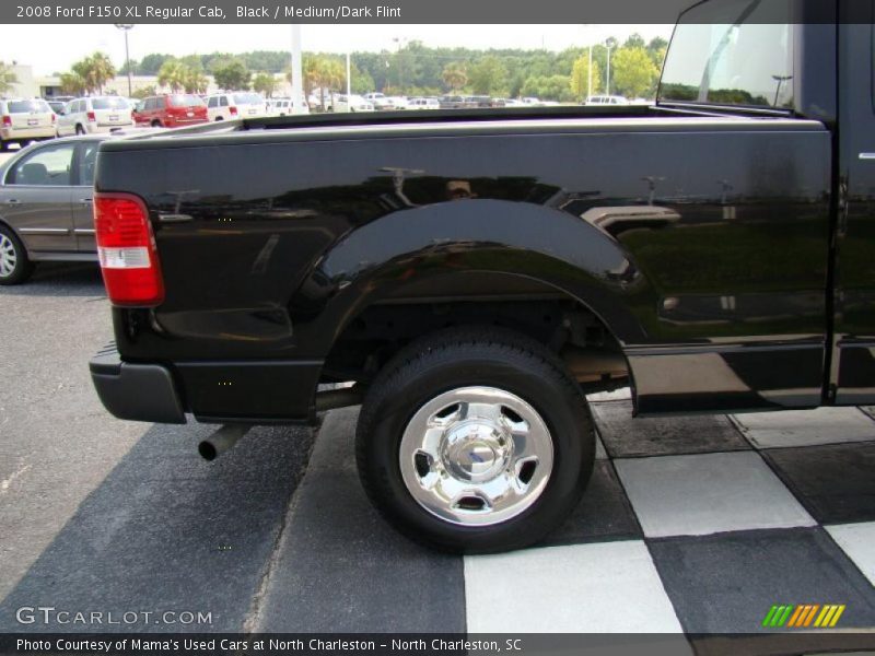 Black / Medium/Dark Flint 2008 Ford F150 XL Regular Cab
