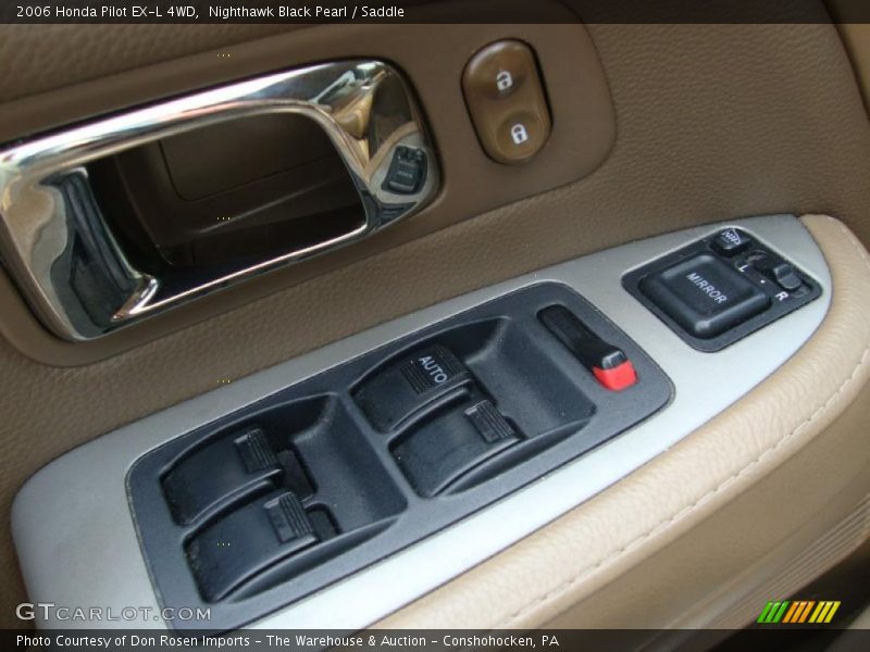 Nighthawk Black Pearl / Saddle 2006 Honda Pilot EX-L 4WD