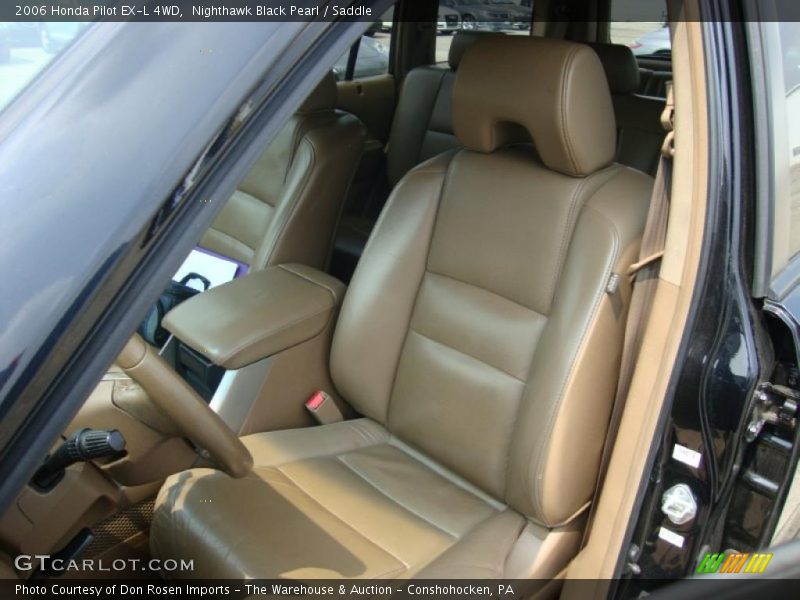 Nighthawk Black Pearl / Saddle 2006 Honda Pilot EX-L 4WD