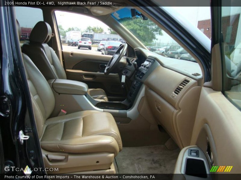 Nighthawk Black Pearl / Saddle 2006 Honda Pilot EX-L 4WD