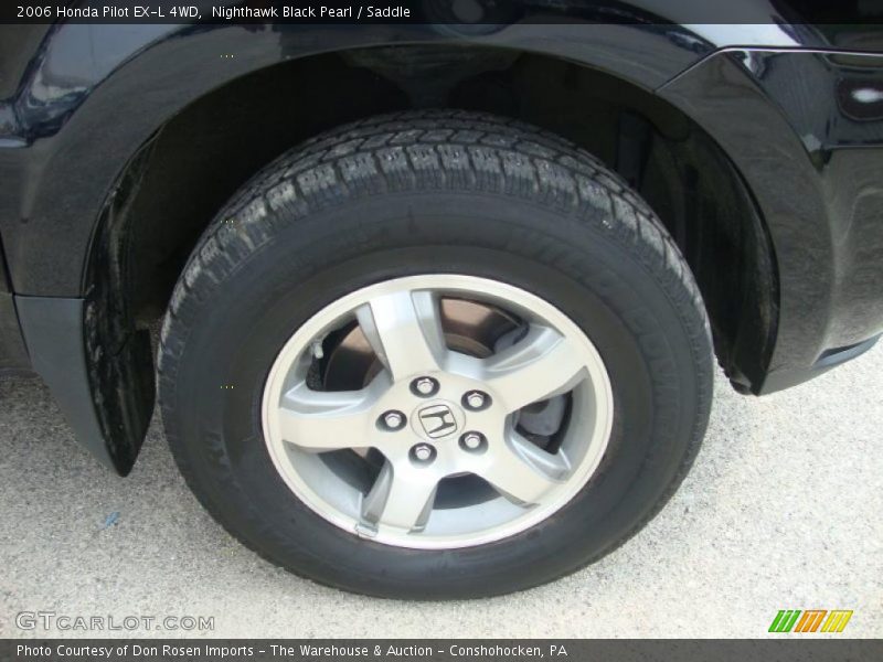 Nighthawk Black Pearl / Saddle 2006 Honda Pilot EX-L 4WD