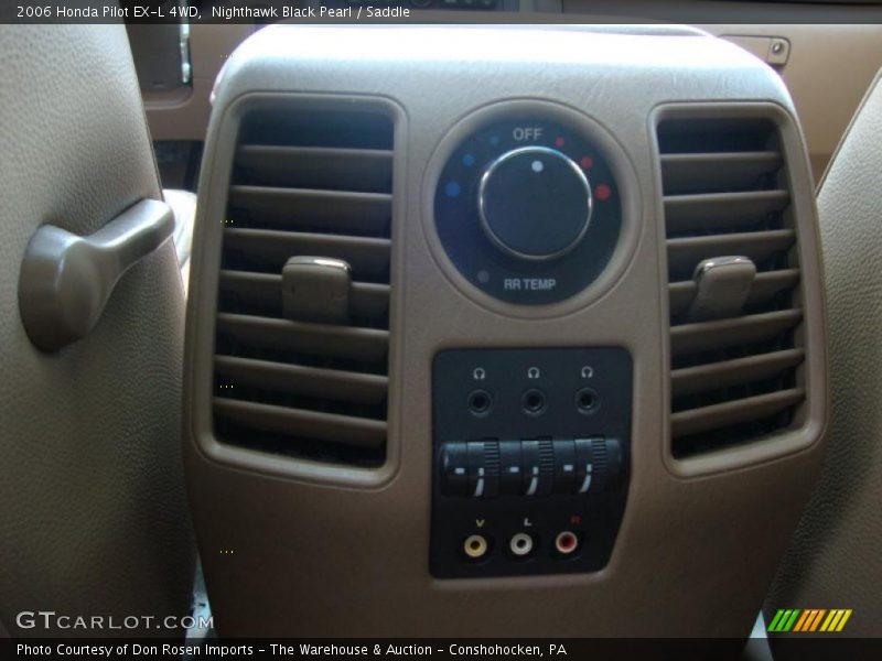 Nighthawk Black Pearl / Saddle 2006 Honda Pilot EX-L 4WD