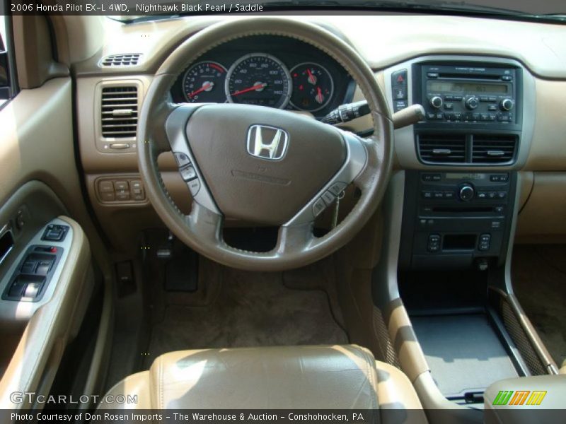 Nighthawk Black Pearl / Saddle 2006 Honda Pilot EX-L 4WD