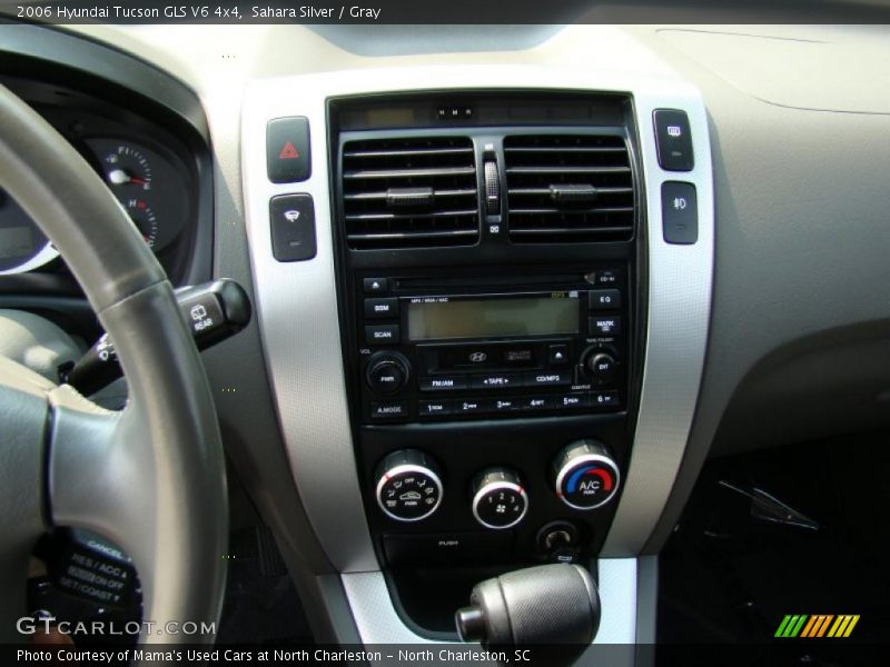 Sahara Silver / Gray 2006 Hyundai Tucson GLS V6 4x4