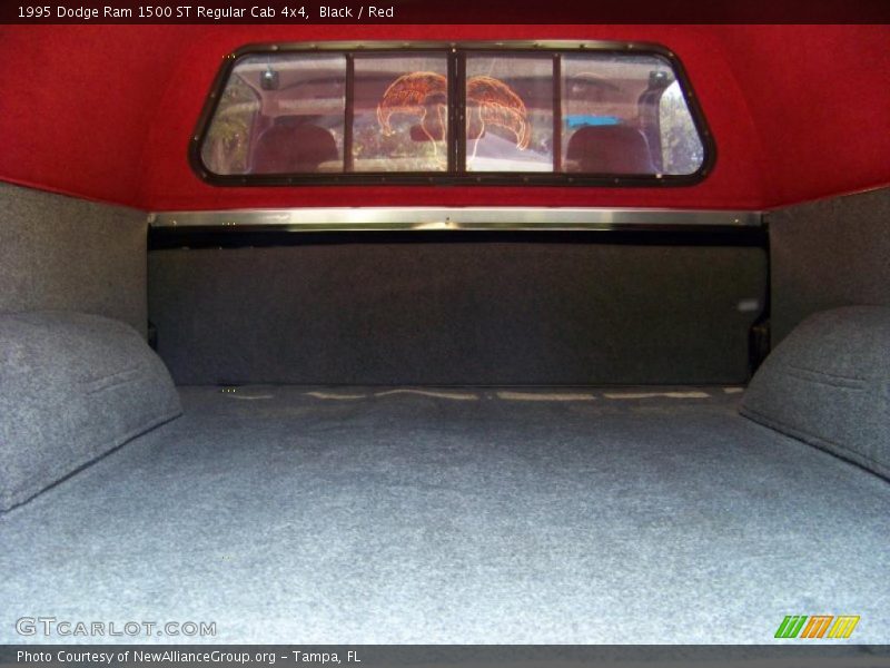 Black / Red 1995 Dodge Ram 1500 ST Regular Cab 4x4