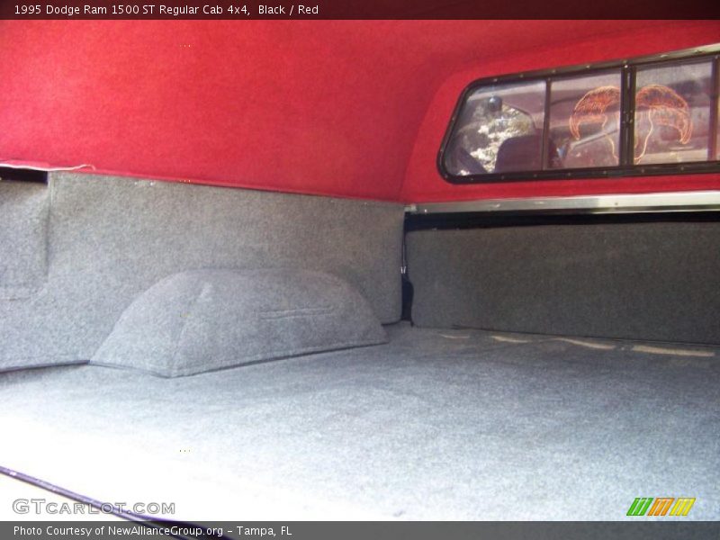 Black / Red 1995 Dodge Ram 1500 ST Regular Cab 4x4