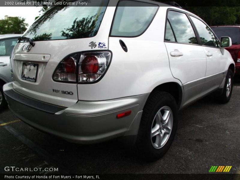 White Gold Crystal / Ivory 2002 Lexus RX 300