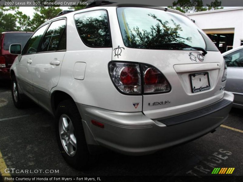 White Gold Crystal / Ivory 2002 Lexus RX 300