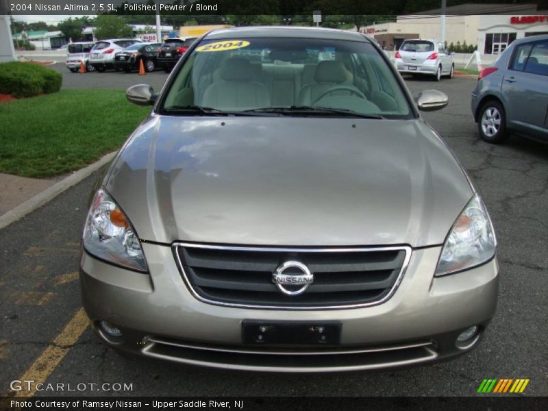 Polished Pewter / Blond 2004 Nissan Altima 2.5 SL