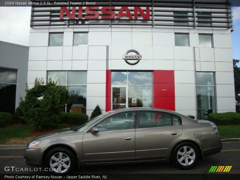 Polished Pewter / Blond 2004 Nissan Altima 2.5 SL