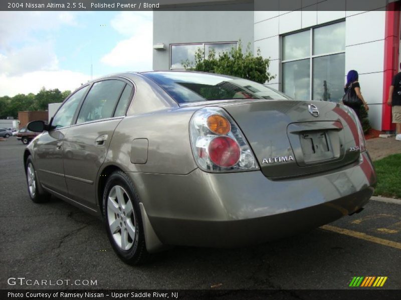 Polished Pewter / Blond 2004 Nissan Altima 2.5 SL