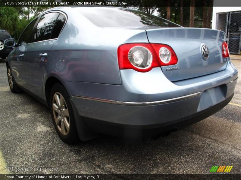 Arctic Blue Silver / Classic Grey 2006 Volkswagen Passat 2.0T Sedan