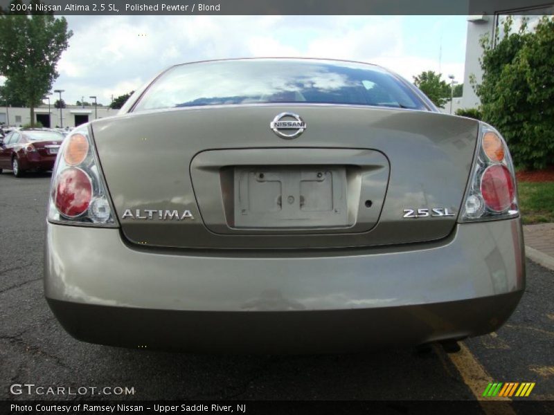 Polished Pewter / Blond 2004 Nissan Altima 2.5 SL